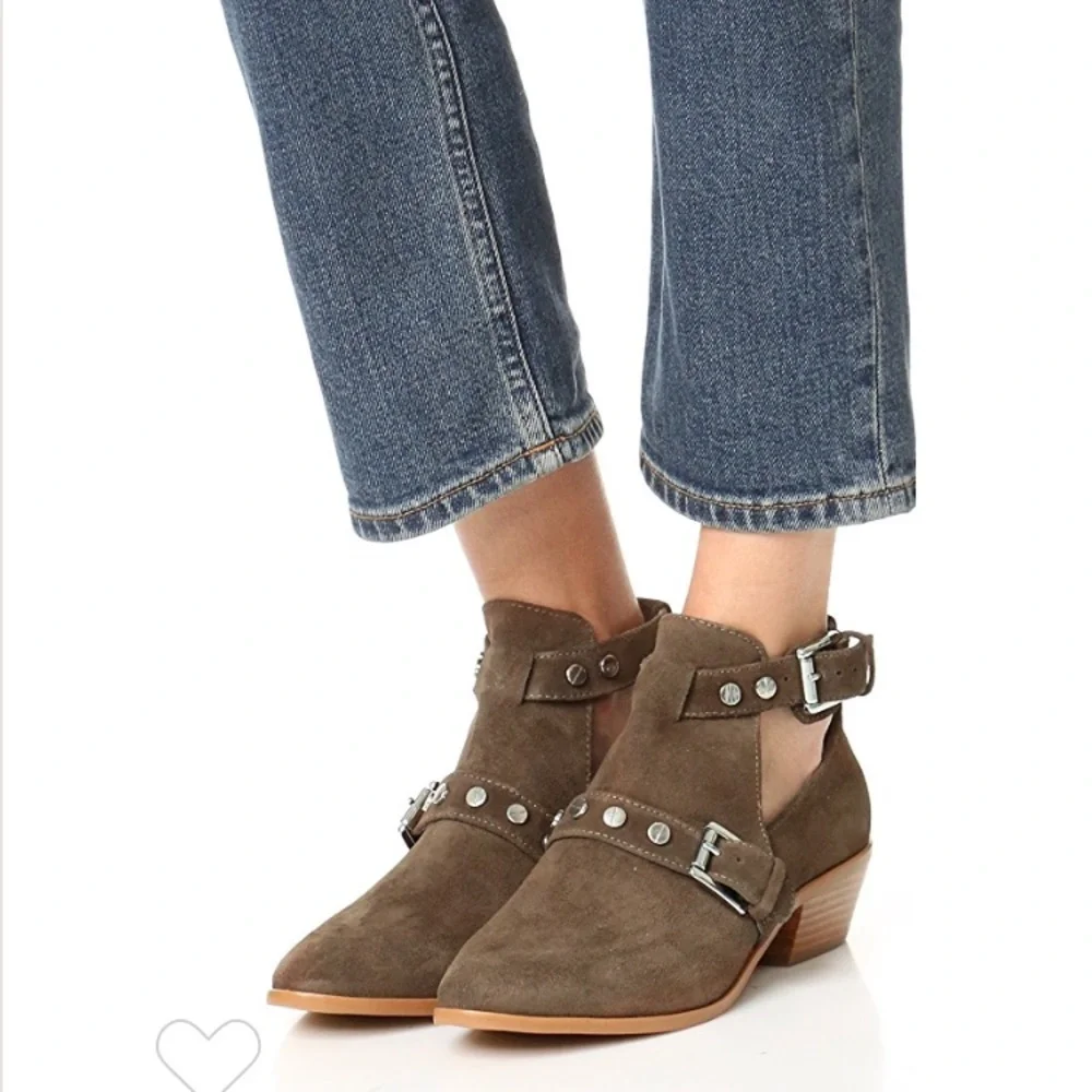 NWT • Rebecca Minkoff • Abigail Suede Ankle Boots